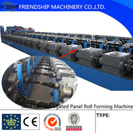 Galvanized  Octagonal Corrugated Roll Forming Machine With Manual Uncoiler