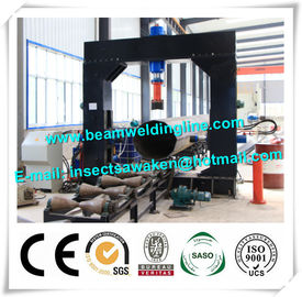 Street pole assembling machine for wind tower production line , Heavy light pipe welding machine